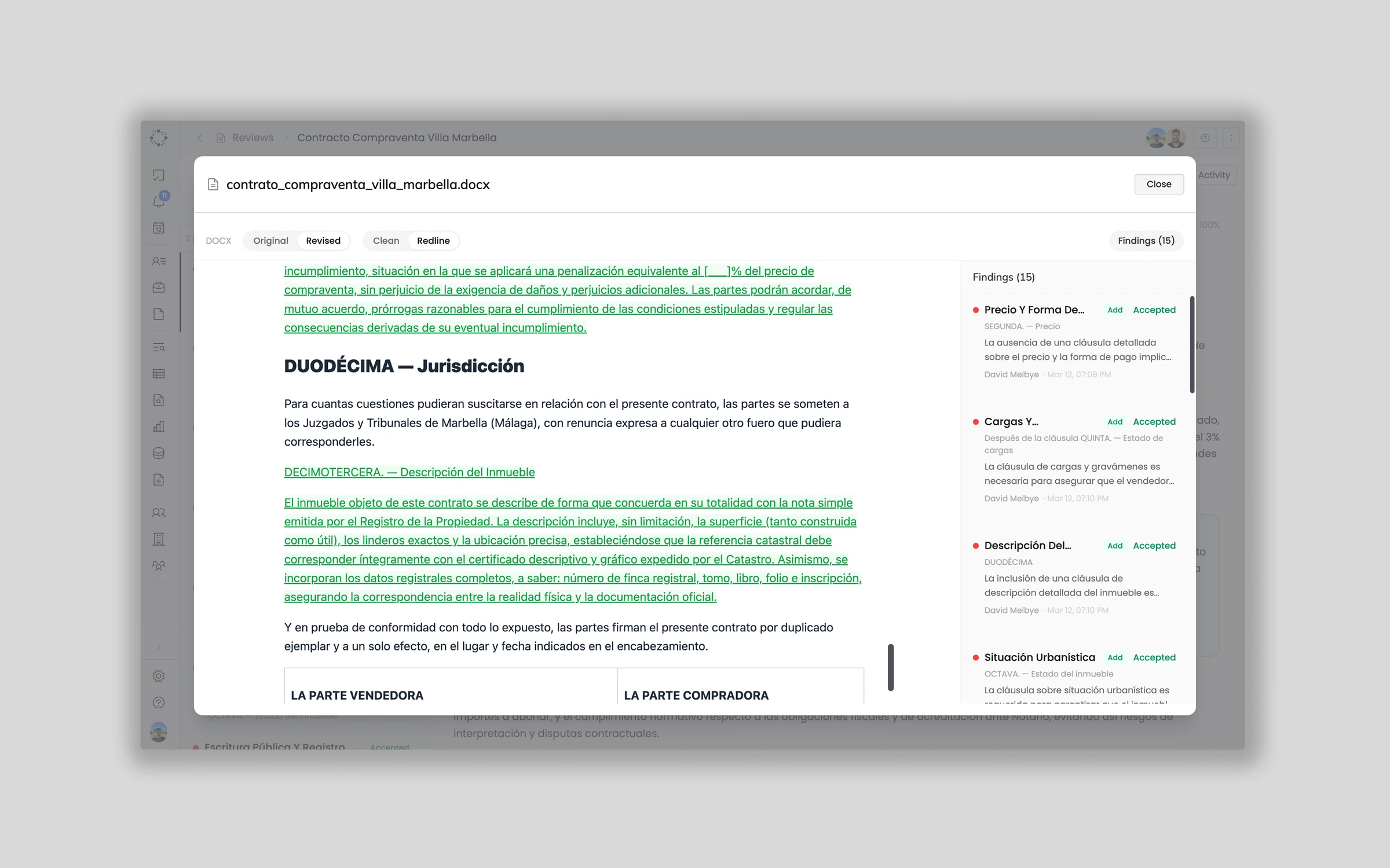 Generate a revised document with all accepted changes applied