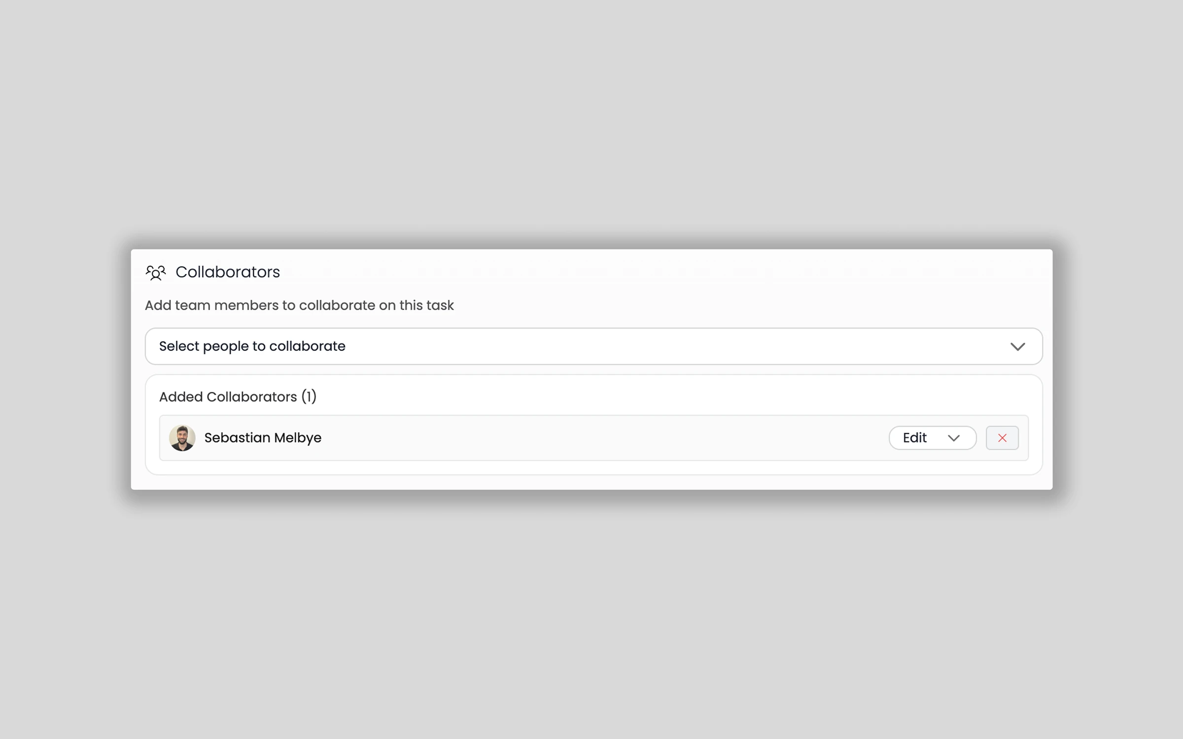 Assign tasks to team members with full visibility